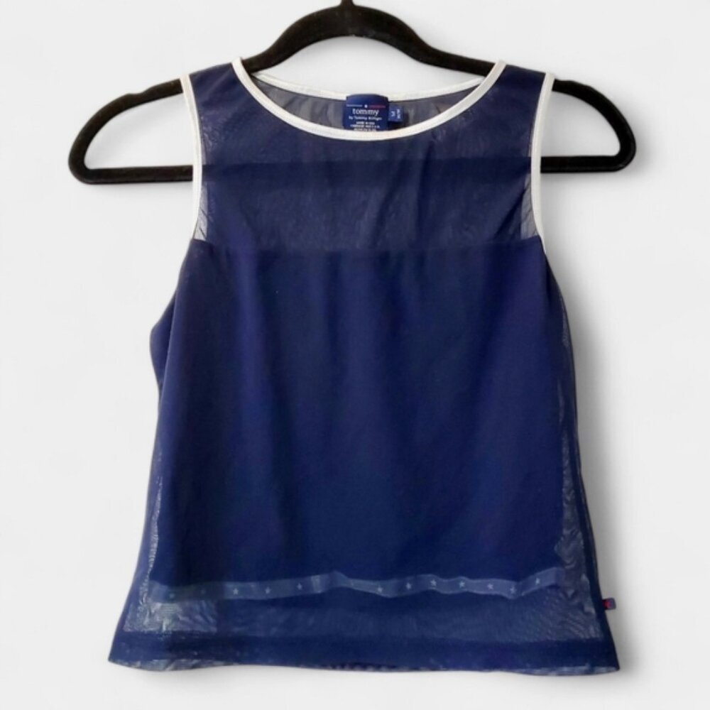 Vintage Tommy Hilfiger 90's Mesh Tank Top